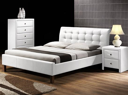 Кровать SAMARA HALMAR 160 (белый)