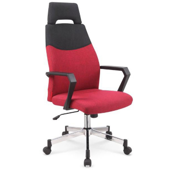 Кресло офисное OLAF HALMAR (бордовый)