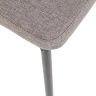 На фото обивка сидения стула K-276 HALMAR (светло-серый)
