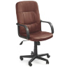 Фото офисного кресла DENZEL HALMAR с обивкой из экокожи темно-коричневого цвета