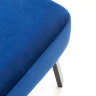 Фото обивки кресла LANISTER HALMAR темно-синий