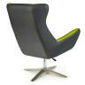 Кресло ATLAS HALMAR (зеленый) - вид сзади
