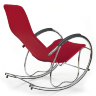 Кресло-качалка BEN 2 HALMAR (красный) - вид сбоку