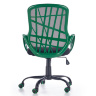 На фото вид сзади офисного кресла DESSERT HALMAR (зеленый)