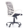 На фото тыльная сторона офисного кресла DESSERT HALMAR (белый)
