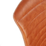 На фото обивка стула K-267 HALMAR (коричневый)