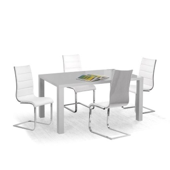 Стол обеденный RONALD 120/80 HALMAR (серый)