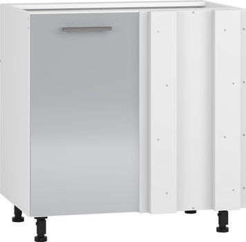 HALMAR VENTO DN-100/82 нижня кутова шафа, білий / світло-сірий V-UA-VENTO-DN-100/82-J.POPIEL фото