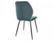 Стул SIGNAL JAKE VELVET черный каркас/зеленый BL.78 JAKEVCZ фото 2