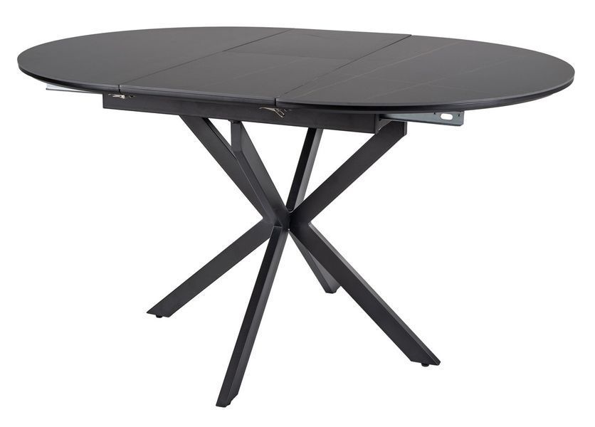 Стол SIGNAL GASTON CERAMIC 100(135)*100 черный GASTONC100 фото