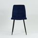Стул SIGNAL MILA VELVET черный каркас/синий BL.86 MILAVCGR фото 5