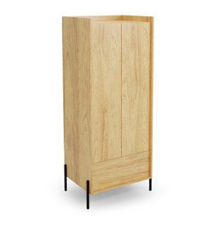 HALMAR MOBIUS шафа 2D, хікора дуб / хікора дуб V-PL-MOBIUS-SZAFA_2D-HIKORA фото