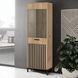 HALMAR LAMINO W-1 витрина, дуб craft / черный V-PL-LAMINO-W-1 фото 2