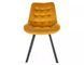 Стул SIGNAL MONTI VELVET черный каркас/карри BL.68 MONTIVCCU фото 5