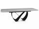 Стіл SIGNAL INFINITY CERAMIC 160(240)*95 білий NATURE CLOUD/чорний INFINITYBC160 фото 1