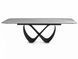 Стіл SIGNAL INFINITY CERAMIC 160(240)*95 білий NATURE CLOUD/чорний INFINITYBC160 фото 6