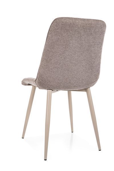 Стул SIGNAL CHIC BREGO кашемир металл/беж 34 CHICBRKBE фото