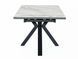 Стол SIGNAL COLUMBUS CERAMIC 160(240)*90 белый AMBER BIANCO/черный COLUMBUSBC160 фото 8