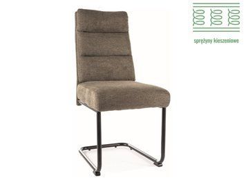 Стул SIGNAL BERRY BREGO черный каркас/оливковый 77 BERRYBRCOL фото