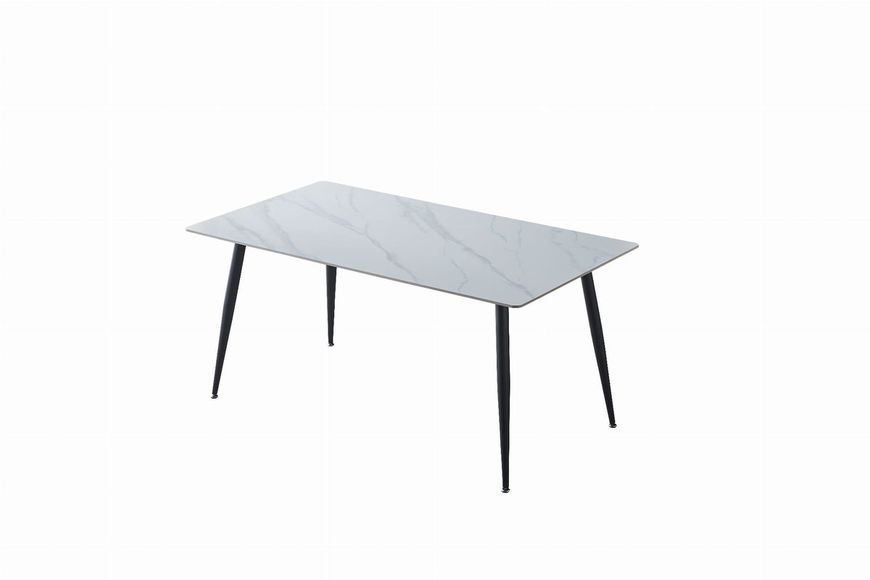 Стол SIGNAL RION 160*90 белый/черный каркас RIONBC160 фото