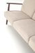 HALMAR MILANO 3S диван, бежевый CASTEL#15 / темный орех V-PL-MILANO_3S-SOFA-BEŻOWY фото 8
