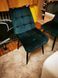 Стілець SIGNAL CHIC VELVET чорний каркас/зелений BL.78 CHICVCZ78 фото 3