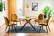 Стул SIGNAL ARCO VELVET черный каркас/карри BL.68 ARCOVCCU фото 3