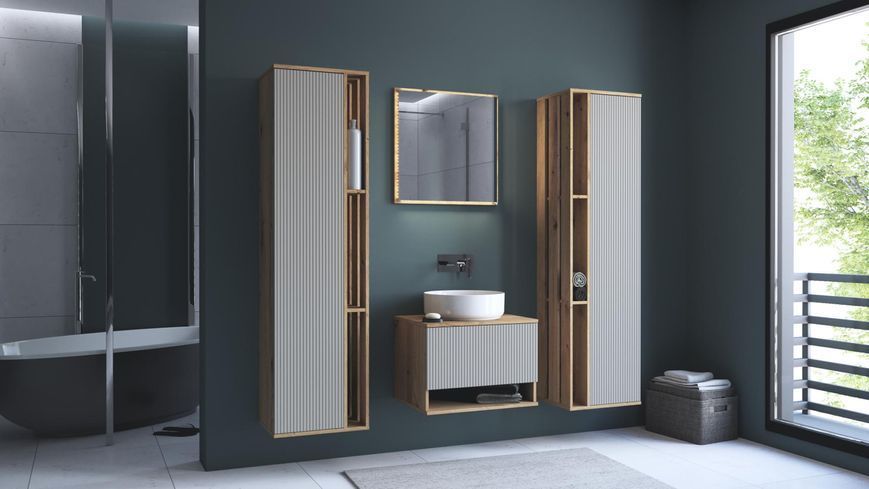 HALMAR зеркало AVIOLA L-60, дуб artisan V-PL-AVIOLA-L-60 фото