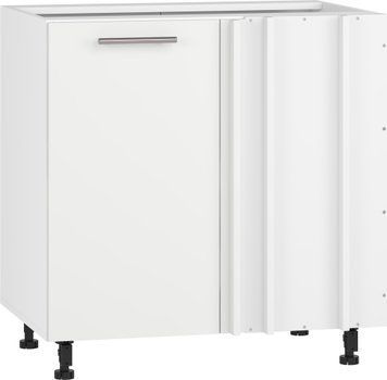 HALMAR VENTO DN-100/82 нижня кутова шафа, білий / білий матовий V-UA-VENTO-DN-100/82-BIAŁY_MAT фото