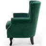 На фото вид сбоку кресла TITAN HALMAR (зеленый)
