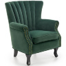 Фото кресла TITAN HALMAR в обивке зеленого цвета