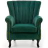 На фото вид спереди кресла TITAN HALMAR (зеленый)