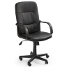 Кресло офисное DENZEL HALMAR с обивкой из экокожи черного цвета