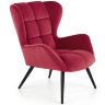 Фото кресла TYRION HALMAR в обивке красного цвета