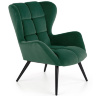 Фото кресла TYRION HALMAR в обивке зеленого цвета