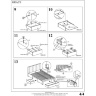 На фото инструкция по сборке кровати GRACE HALMAR 160 (зеленый) (стр. 4/4)