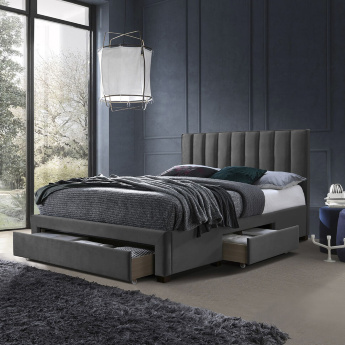 Кровать GRACE HALMAR 160 (серый)
