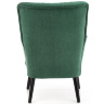 На фото вид сзади кресла DELGADO HALMAR (зеленый)