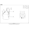 На фото инструкция по сборке кресла VARIO HALMAR (серый)