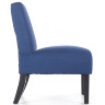 На фото вид сбоку кресла FIDO HALMAR (темно-синий)
