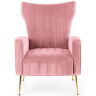 На фото вид спереди кресла VARIO HALMAR (розовый)