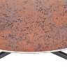 На фото коричневая столешница столика TWINS HALMAR