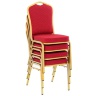 Стул K66 HALMAR (красный) - комплект стульев