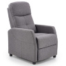 Фото раскладного кресла FELIPE HALMAR с обивкой из ткани серого цвета