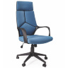 Кресло офисное VOYAGER HALMAR с тканевой обивкой синего цвета