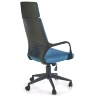 Кресло офисное VOYAGER HALMAR (синий) - вид сбоку