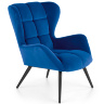 Фото крісла TYRION HALMAR в оббивці синього кольору