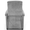 На фото вид сзади раскладного кресла JORDAN HALMAR (серый)