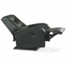 Кресло JEFF HALMAR с обивкой из экокожи черного цвета