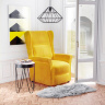 Фото раскладного кресла AGUSTIN 2 HALMAR (желтый) в интерьере